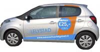 Citroen C1 met RECLAME