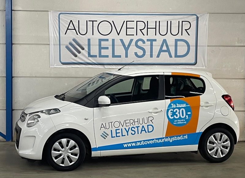 Citroen C1 met RECLAME